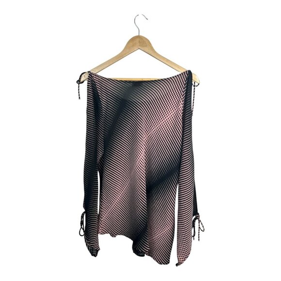 Miss California Asymmetric Top with Infinity Designs Shoulder Tie Off Shoulder - Picture 3 of 8